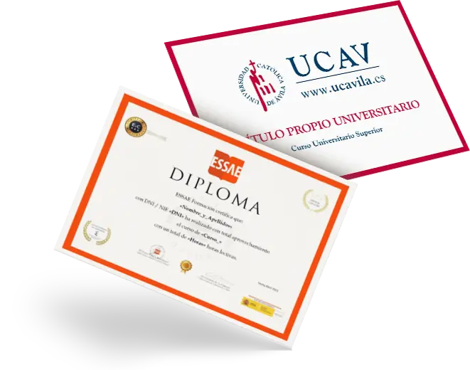 diplomas y certificados ESSAE
