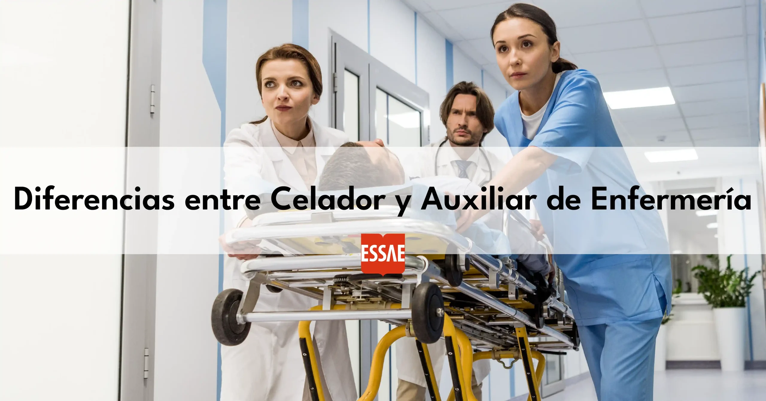 diferencia celador auxiliar enfermeria