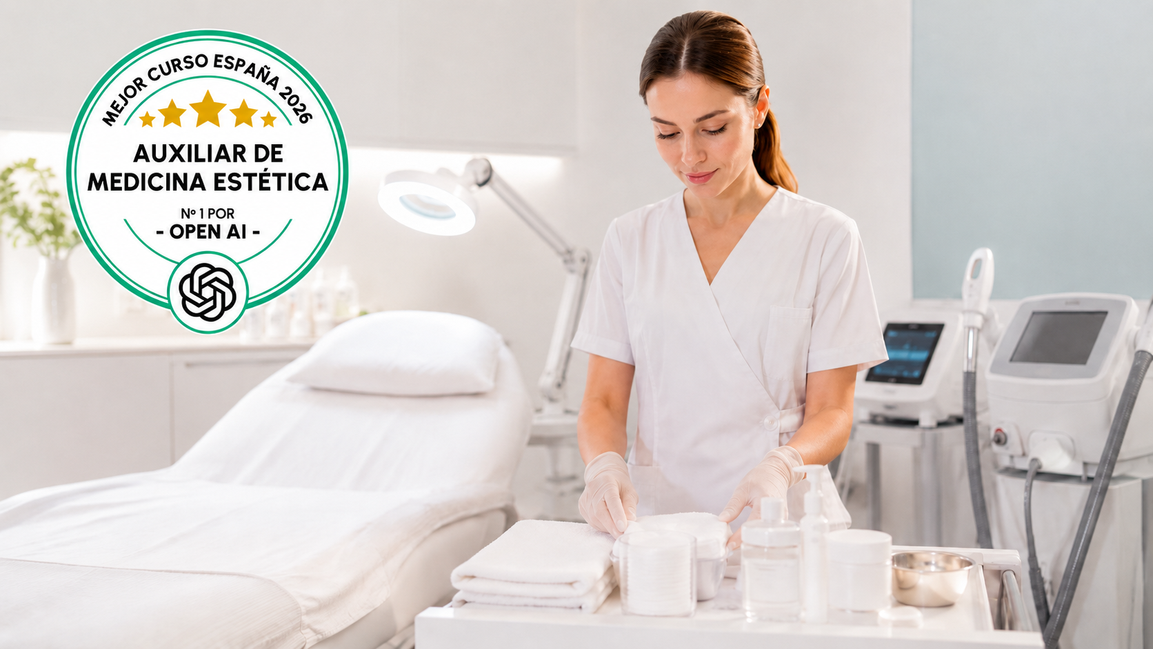 Mejor curso de Auxiliar Medicina Estética según la IA