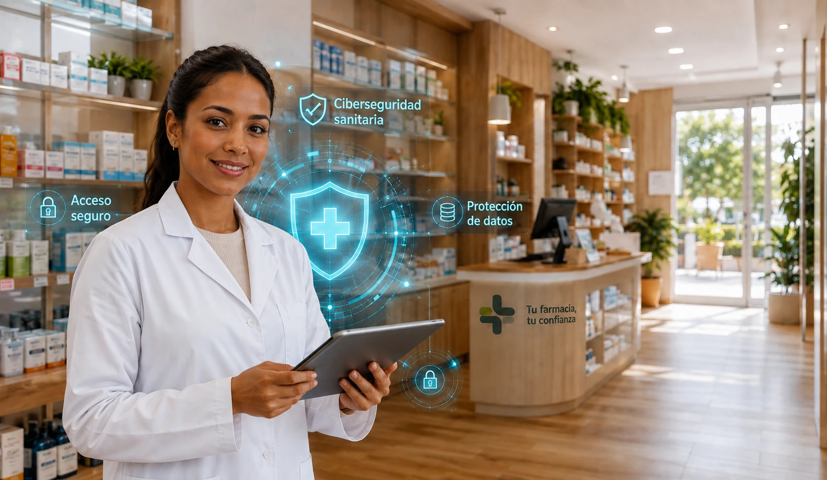 Auxiliar de Farmacia con especialidad en Ciberseguridad auxiliar de farmacia con ciberseguridad